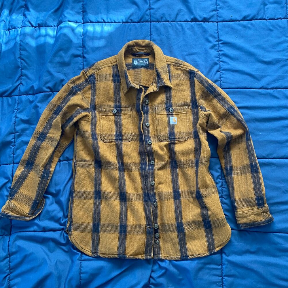 Carhartt Loose Fit Twill/Plaid Shirt Jacket